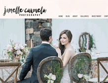 Tablet Screenshot of janellecarmela.com